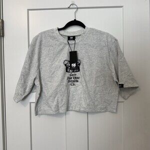 Grey Five Nine Suicideboys Cropped T Shirt NEW Women’s Size Medium G59